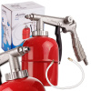 Пневмопистолет для нанесения антигравийных и антикоррозионных покрытий с бачком и гибкой насадкой в Украине