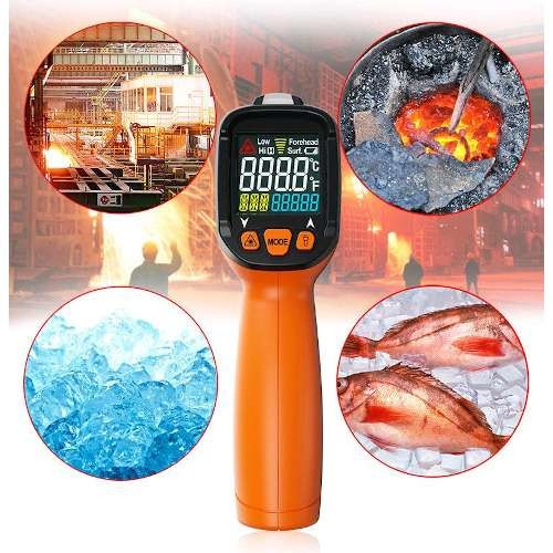 Безконтактний інфрачервоний термометр (пірометр) -50-550 ° C в интернет-магазине
