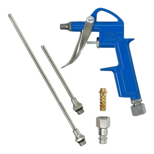 Пистолет продувочный с комплектом насадок 15, 95, 190 мм заказать