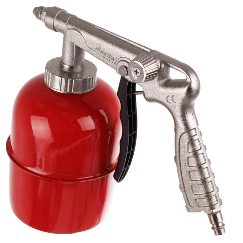 Пневмопистолет для нанесения антигравийных и антикоррозионных покрытий с бачком и гибкой насадкой заказать