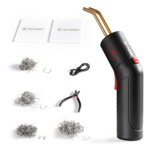 Комплект для ремонта пластиковых деталей (термостеплер аккумуляторный) заказать