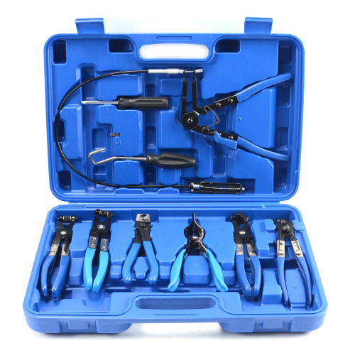 Набір кліщів для стопорних кілець та хомутів купить