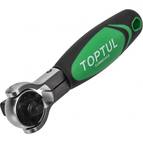 Трещотка 1/4"х1/2" с шарниром (360°) 72 зубца 160мм недорого