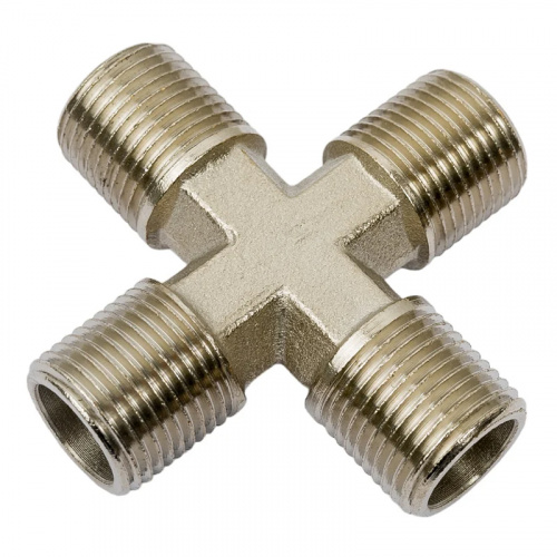 Крестовое соединение с внешней резьбой 1/4” купить