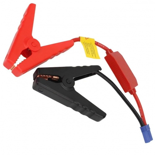 Пусковий кабель із затискачами (крокодилами) та роз'ємом EC5 для бустера купить