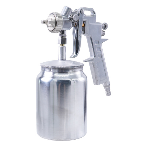Краскопульт пневматический  тип HP нижний металлический бачок, диаметр форсунки-1,5мм купить