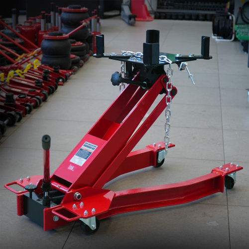 Домкрат підкатний трансмісійний гідравлічний 1т 175–805 мм недорого