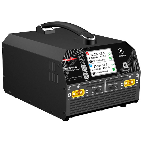 Зарядний пристрій 2-канальний 28А 6-14S LiPo/LiHV 2800Вт 220В купить