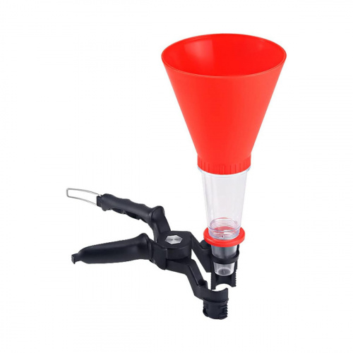 Воронка универсальная (лейка) для залива масла купить