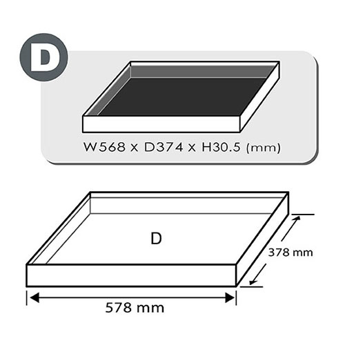 Набор инструмента комбинированный 1/4", 1/2" 133ед. (в ложементе, тип D) купить
