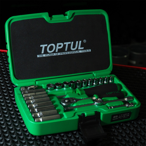 Набор инструмента 1/4" 25ед. в Украине