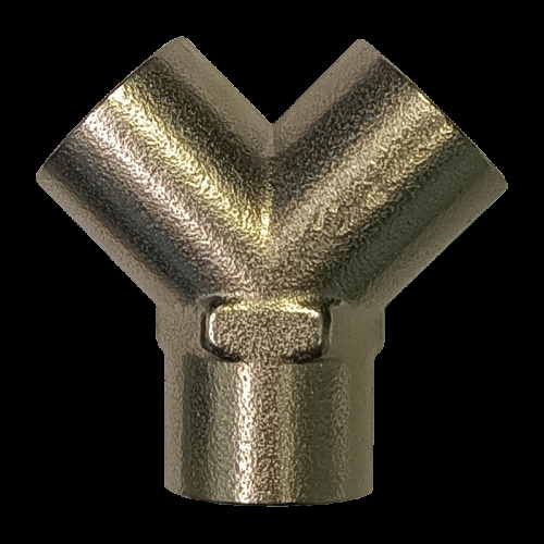 Резьбовое соединение с внутренней резьбой (тройник, латунь, Y-обр) 3/8 купить