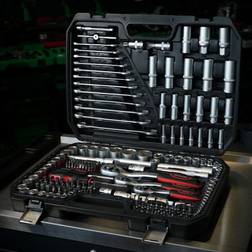 Набор инструмента комбинированный 1/4", 3/8", 1/2" 216ед. заказать