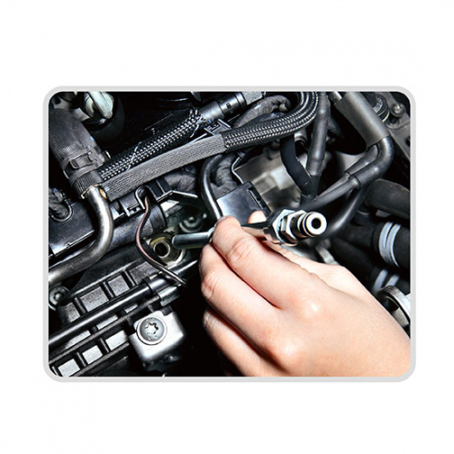 Компрессометр дизельный профессиональный с набором переходников 37ед. недорого