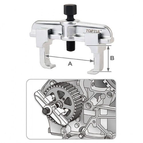Набор съёмников шкива распредвала VAG, 5ед. (VW/Audi/Skoda/SEAT, для 5/6-лучевых шкивов) заказать