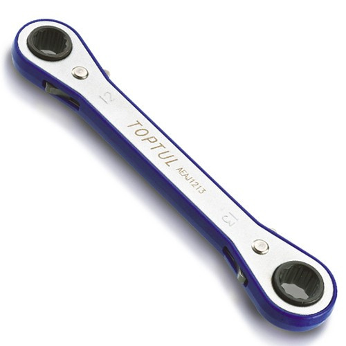 Ключ накидной храповый ровный 12x14мм купить