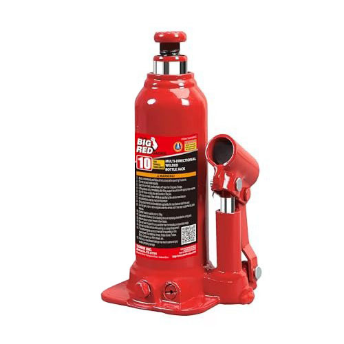 Домкрат гидравлический бутылочный с возможностью работы в горизонтальном положении 10т 222–447 мм купить