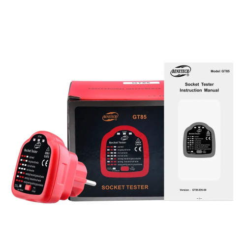 Тестер розеток с функцией проверки УЗО заказать