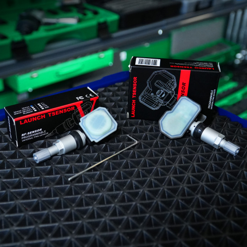 RF-датчик TPMS Launch 433/315 МГц программируемый, универсальный ("хром", метал.) недорого