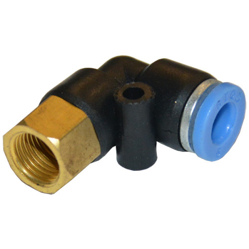 Соединение цанговое для полиуретановых шлангов PU/PR (Г-обр., шланг - внутр. резьба) 10ммX1/4" купить