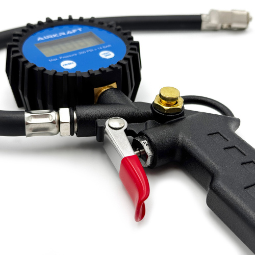 Пістолет для підкачування коліс із цифровим манометром недорого