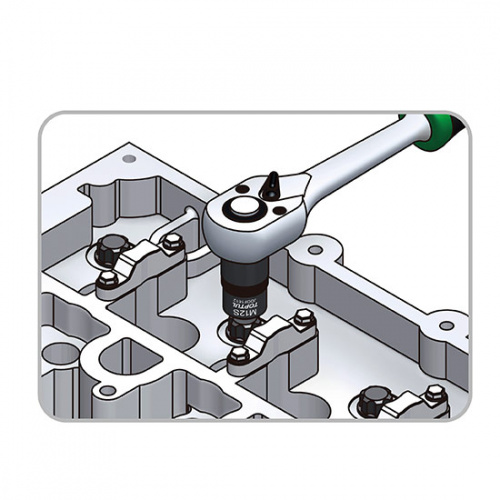 Головка 1/2" Ribe M12S для разборки головки блока цилиндров NISSAN заказать